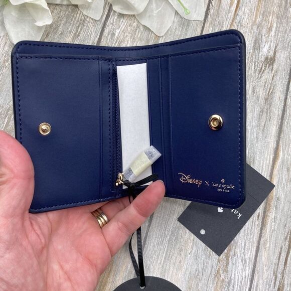 Disney X Kate Spade New York Lady And The Tramp Small Bifold Wallet - Picture 4 of 9